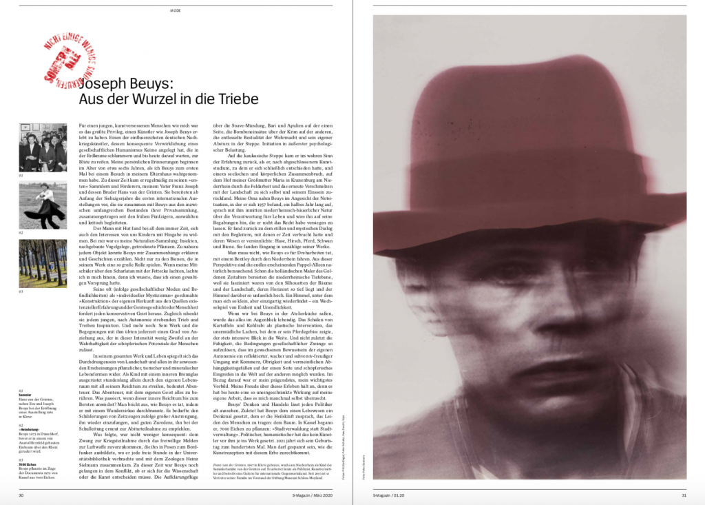 Beuys-Porträt-Peter-Sevriens-S-Magazin